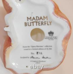 Coalport Opera Heroines Figurine Madam Butterfly Ltd Ed + Cert 90s Excellent