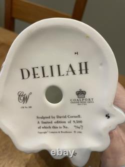 Coalport Porcelain Bone China Figurine Delilah Limited Edition