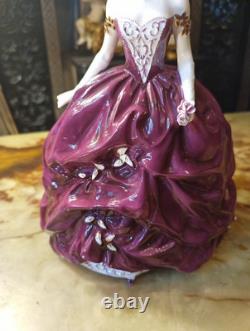 Coalport Porcelain Bone china Figurine Emma with Limited Edition Perfect