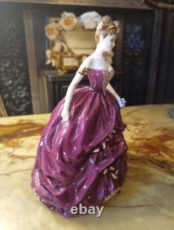 Coalport Porcelain Bone china Figurine Emma with Limited Edition Perfect