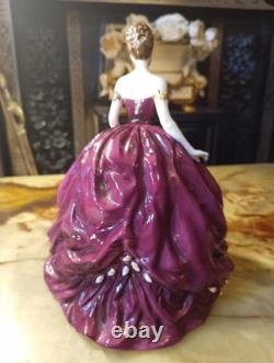 Coalport Porcelain Bone china Figurine Emma with Limited Edition Perfect