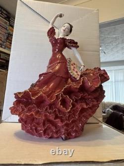 Coalport Porcelain Figurine Flamenco authentic certified Limited Edition dance