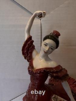 Coalport Porcelain Figurine Flamenco authentic certified Limited Edition dance