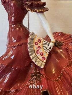 Coalport Porcelain Figurine Flamenco authentic certified Limited Edition dance