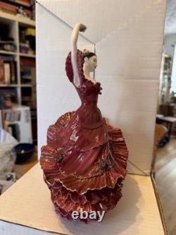 Coalport Porcelain Figurine Flamenco authentic certified Limited Edition dance