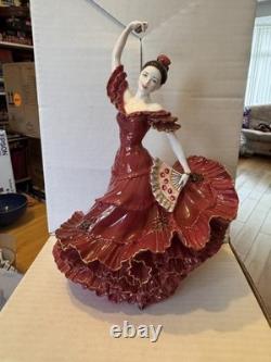 Coalport Porcelain Figurine Flamenco authentic certified Limited Edition dance