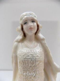 Coalport Queen Elizabeth Queen Mother Figurine Limited Edition On Plinth