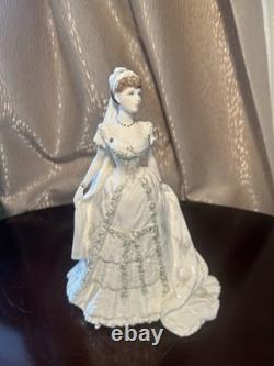 Coalport Queen Mary Limited Edition 2549/7500 John Bromley 1992 Royal Bride