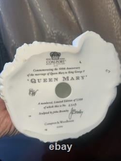 Coalport Queen Mary Limited Edition 2549/7500 John Bromley 1992 Royal Bride