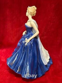 Coalport Rare Limited Edition Figurine Carolyn The Mid Winter Ball, pristine