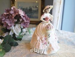 Coalport Rose Blossom Lady figurine, 23cm. Limited edition. Excellent