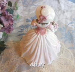 Coalport Rose Blossom Lady figurine, 23cm. Limited edition. Excellent