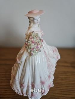 Coalport Rose Four Flowers Figurine Limited Edition 10382/12500