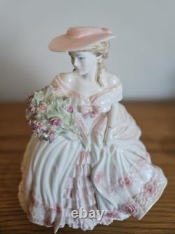 Coalport Rose Four Flowers Figurine Limited Edition 10382/12500