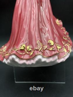 Coalport Ruby Figurine, The Gem Collection Limited Edition Of 1,500. Pefect Condi