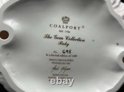 Coalport Ruby Figurine, The Gem Collection Limited Edition Of 1,500. Pefect Condi