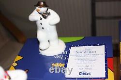 Coalport Snowman Job Lot Very Rare Limited Edition New 6 in Total