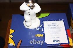 Coalport Snowman Job Lot Very Rare Limited Edition New 6 in Total