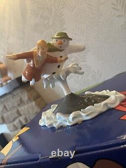 Coalport Snowman. Walking In The Air Limited Edition # 1031, Boxed & Certificate