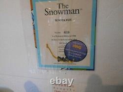 Coalport Snowman- Winter Fun Ltd Ed #660/1500. Mint and boxed. With Cert