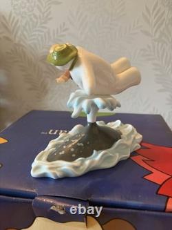 Coalport Snowman figurine, Walking in the Air, limited edition number 1490 Box