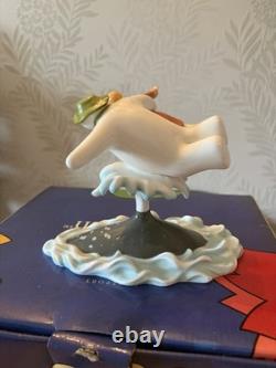 Coalport Snowman figurine, Walking in the Air, limited edition number 1490 Box
