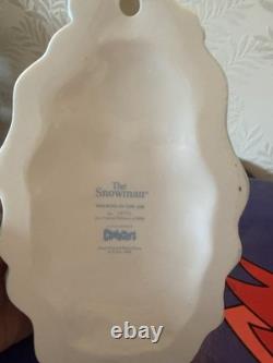 Coalport Snowman figurine, Walking in the Air, limited edition number 1490 Box