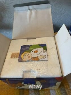 Coalport Snowman figurine, Walking in the Air, limited edition number 1490 Box