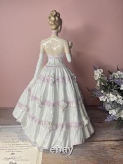 Coalport' Summer Rose' Limited Edition Figurine With COA