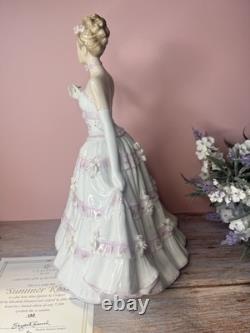 Coalport' Summer Rose' Limited Edition Figurine With COA