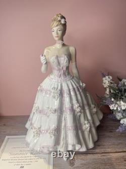 Coalport' Summer Rose' Limited Edition Figurine With COA