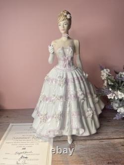 Coalport' Summer Rose' Limited Edition Figurine With COA