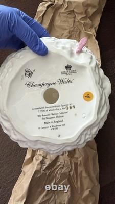 Coalport THE CHAMPAGNE WALTZ Figurine Limited Edition CW382 No 752/12500