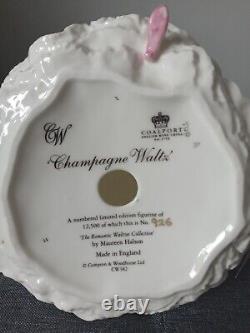 Coalport THE CHAMPAGNE WALTZ Figurine & c. O. A Limited Edition CW382 926/12500