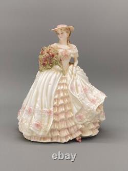 Coalport The Four Flowers Rose Limited Edition 23cm Figurine c1994