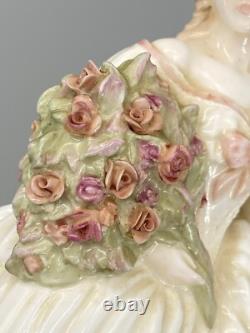 Coalport The Four Flowers Rose Limited Edition 23cm Figurine c1994