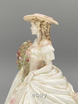 Coalport The Four Flowers Rose Limited Edition 23cm Figurine c1994