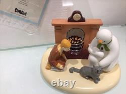 Coalport The Snowman By The Fireside Limited Edition Figurine
