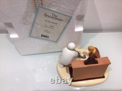 Coalport The Snowman By The Fireside Limited Edition Figurine