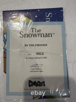 Coalport The Snowman By The Fireside Never displayed Ltd Edition Mint 2003