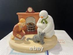 Coalport The Snowman By The Fireside Never displayed Ltd Edition Mint 2003