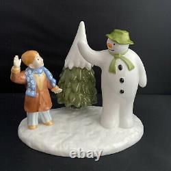 Coalport The Snowman Figurine Raymond Briggs Goodbye My Friend Ltd Ed. Boxed