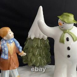 Coalport The Snowman Figurine Raymond Briggs Goodbye My Friend Ltd Ed. Boxed