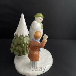 Coalport The Snowman Figurine Raymond Briggs Goodbye My Friend Ltd Ed. Boxed