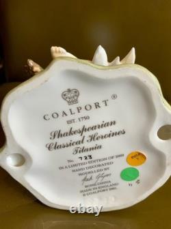 Coalport Titania Shakesperian Classical Heroine Figurine Limited Edition 723/200