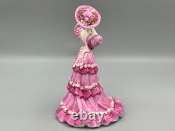 Coalport Victoria Rose Mulberry Hall York Limited Edition Lady Figurine
