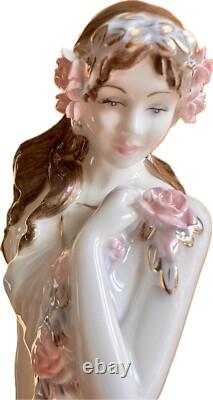 Coalport bone china limited edition figurine'Sapphire', made in England