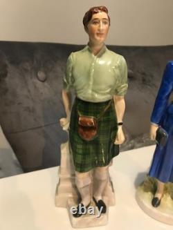 Coalport figures Royal Highness Charles Prince of Wales & lady diana ltd edition