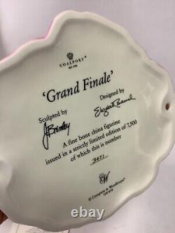 Coalport fine Bone China Ltd Edition figurine Grand Finale Complete In Box #J