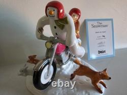Coalport's The Snowman Limited Edition Hold On Tight Figurine